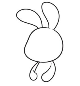 Kako nacrtati tijelo zeca