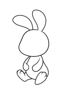 Kako nacrtati zečije noge