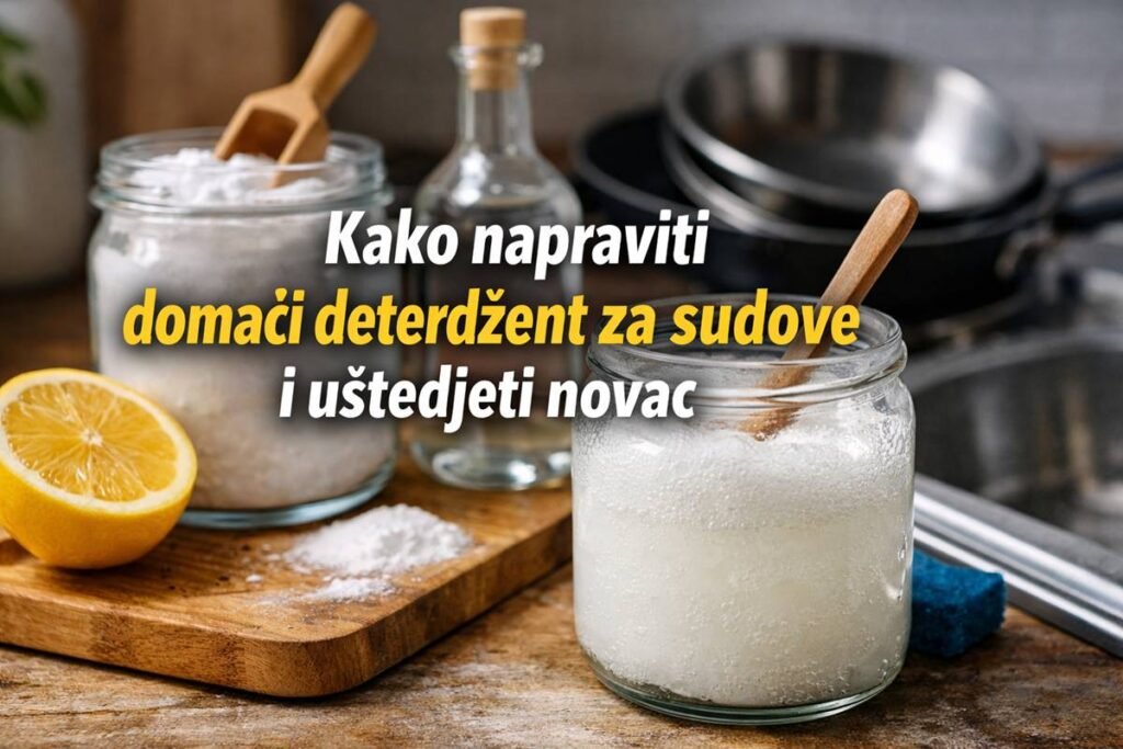 Kako napraviti domaći deterdžent za sudove i uštedjeti novac