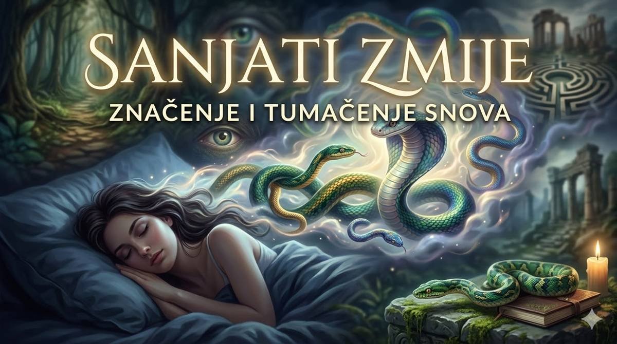 Sanjati zmije – značenje i tumačenje snova